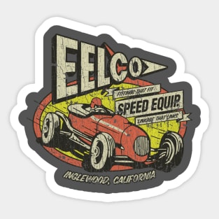 Eelco Speed Equipment 1958 Sticker